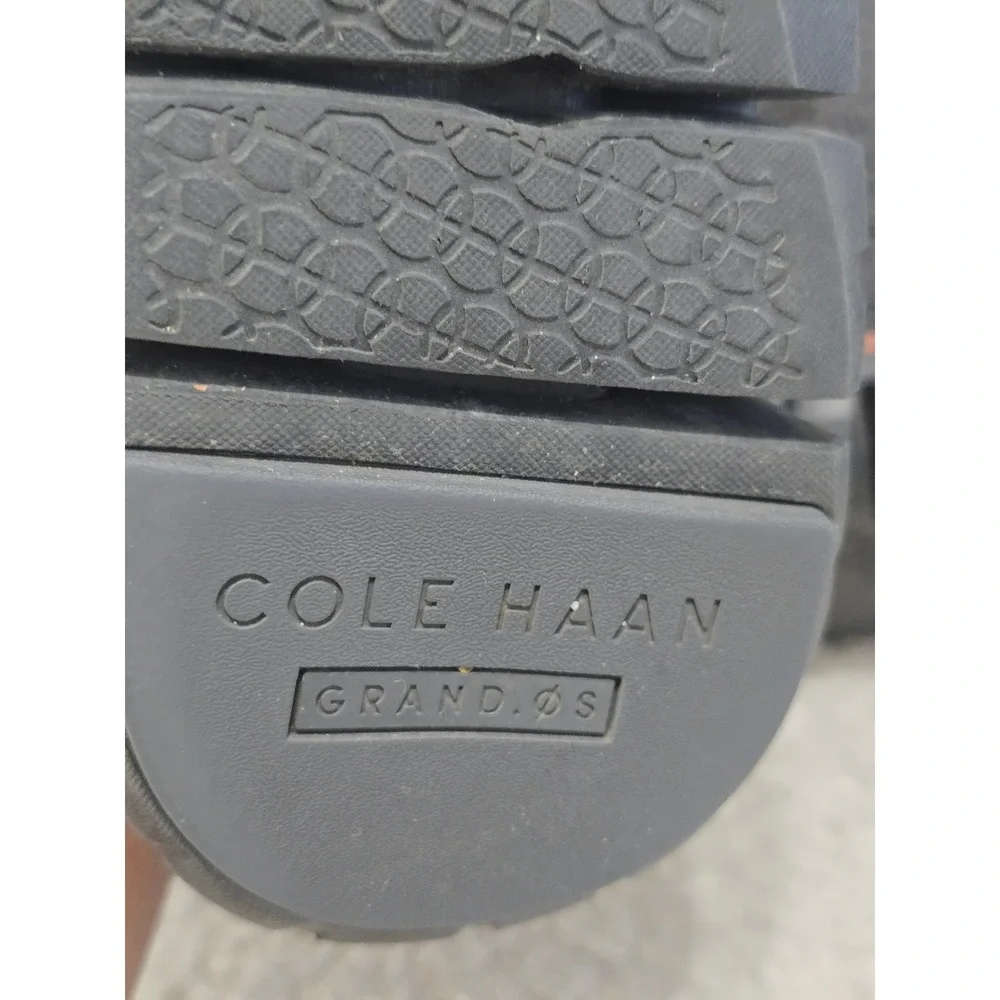 Cole Haan Zerogrand Stitchlite Chukka Boots Grey Knit Wingtip Mens 11.5 M C29426